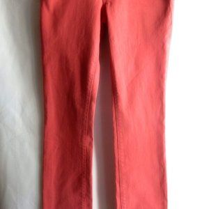 TORY BURCH PERSIMMON STRAIGHT LEG JEANS SIZE 27